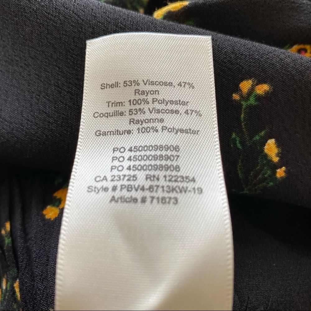 ARITIZA “Wilfred” Floral Tie Back Wide Leg Pants - Picture 13 of 14